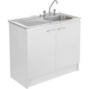 Kit Muebles De Lavaplatos Boñoceter 80 Cemtimetros Con 2 Puertas Izquierdo