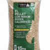 Bolsa de pellet Traiguén Energy 15 kg certificación ENplus A1 para estufas a pelletPellet Traiguén Energy 15 kg · ENplus Clase A1 · Pino y eucalipto 100% natural